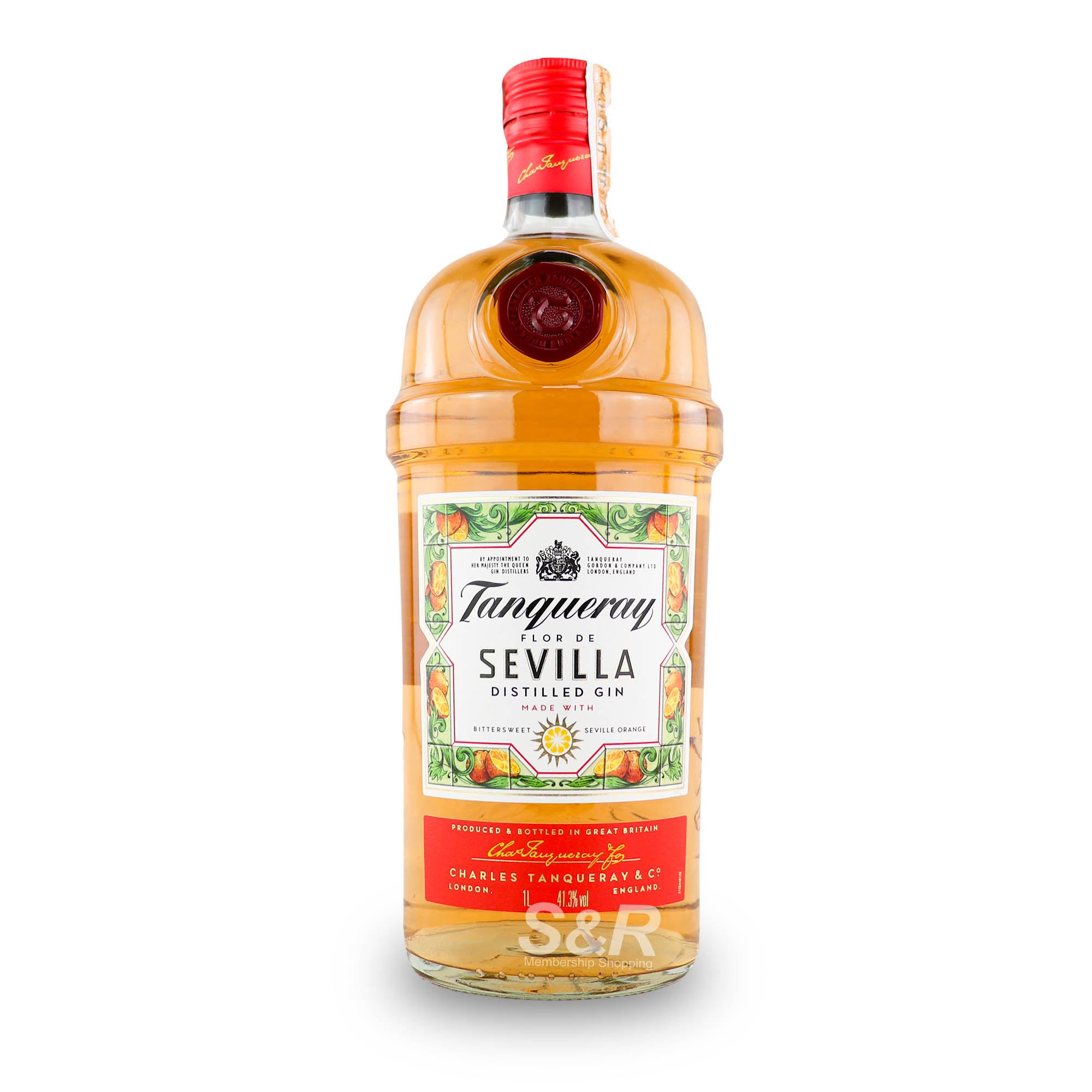 Tanqueray Flor de Sevilla Distilled Gin 1L Tanqueray Flor de Sevilla Distilled Gin 1L